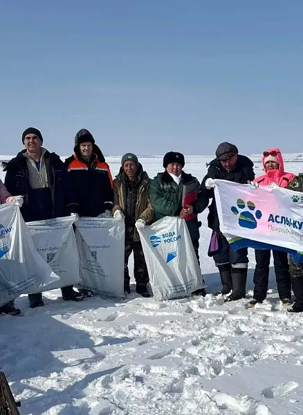 В&nbsp;Башкирии на&nbsp;озере Аслыкуль состоялась акция &laquo;Чистый лед&raquo;