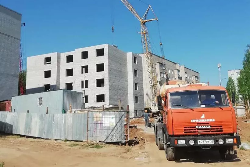 В&nbsp;Вахрушах Кировской области строят дом для&nbsp;переселения граждан из&nbsp;аварийно