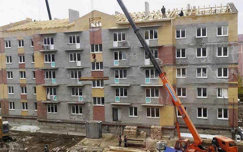 В&nbsp;Красноярском крае за&nbsp;год построили более миллиона квадратных метров жилья
