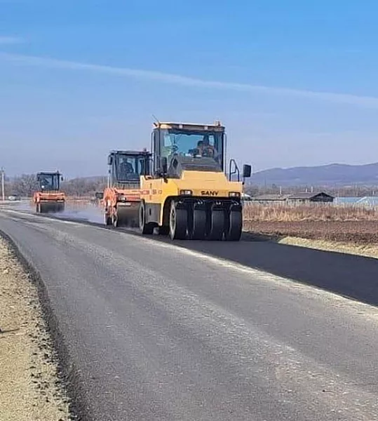 В&nbsp;Приморье завершается ремонт участка дороги Покровка&nbsp;&mdash; Новогеоргиевка