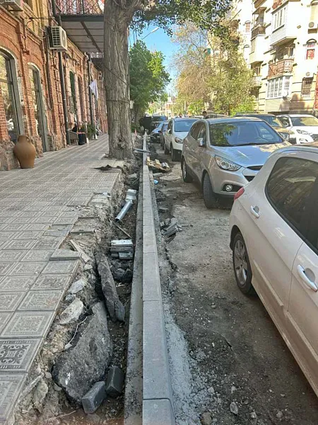 В&nbsp;Астрахани начался ремонт дорог, ведущих к&nbsp;центральной набережной