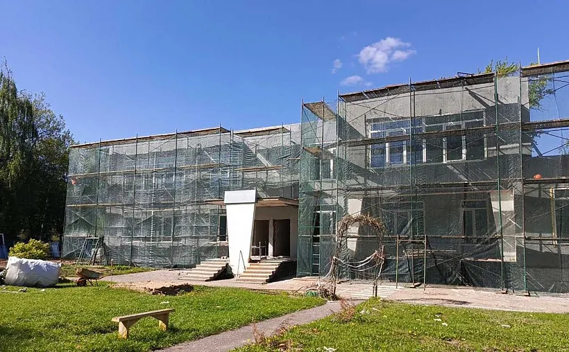В&nbsp;подмосковном поселке Пограничном ремонт детского сада завершат к&nbsp;сентябрю