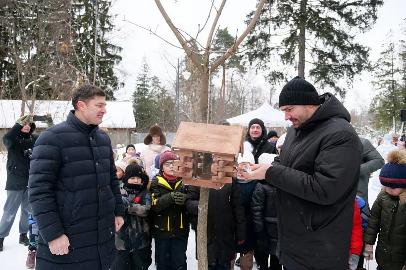 В&nbsp;Подмосковье стартовала акция по&nbsp;изготовлению кормушек для&nbsp;птиц