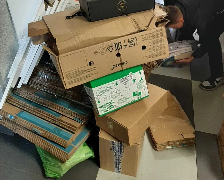 Школьники из&nbsp;кузбасской Юрги сдали на&nbsp;переработку почти 540&nbsp;кг макулатуры
