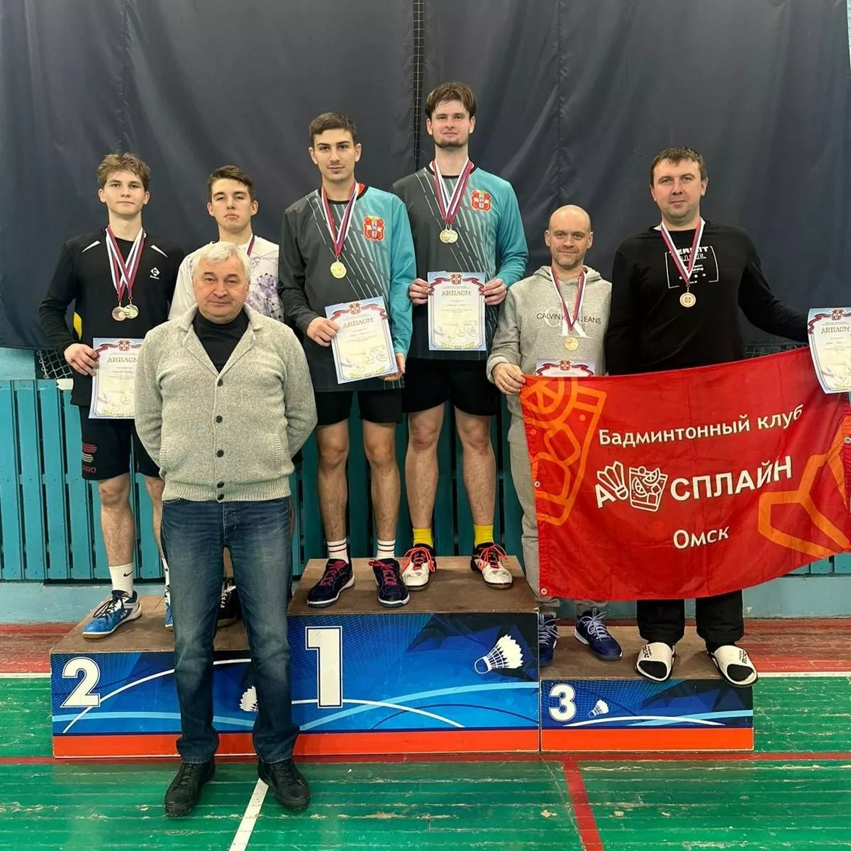 В&nbsp;Омске прошел областной чемпионат по&nbsp;бадминтону