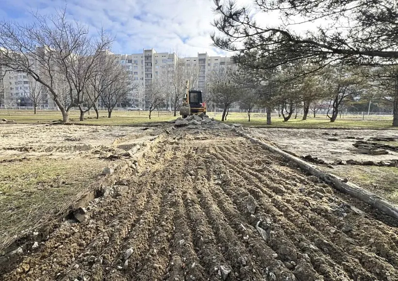 В&nbsp;Армянске Республики Крым приступили к&nbsp;благоустройству сквера Строителей