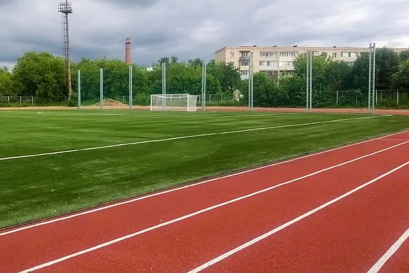 В&nbsp;городе Малоярославец под&nbsp;Калугой открыли футбольное поле