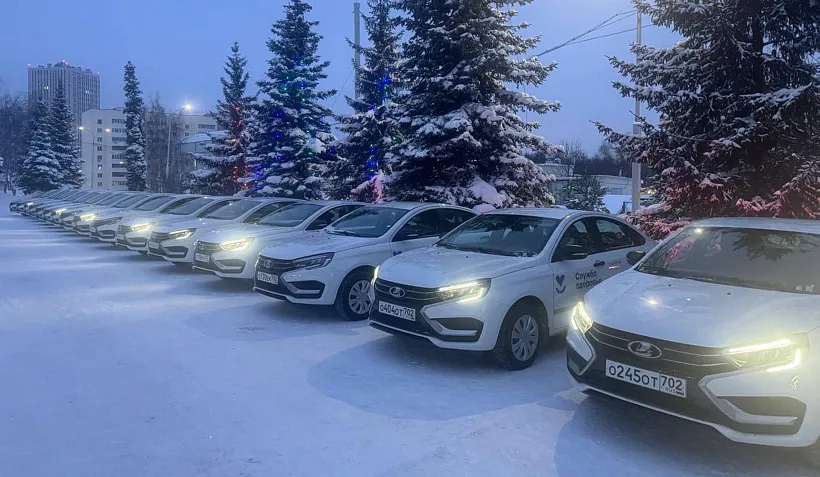 Медучреждения Башкирии получили 22&nbsp;новых автомобиля