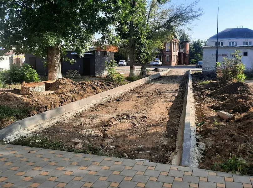 На&nbsp;Кубани в&nbsp;станице Березанской завершают благоустройство парка
