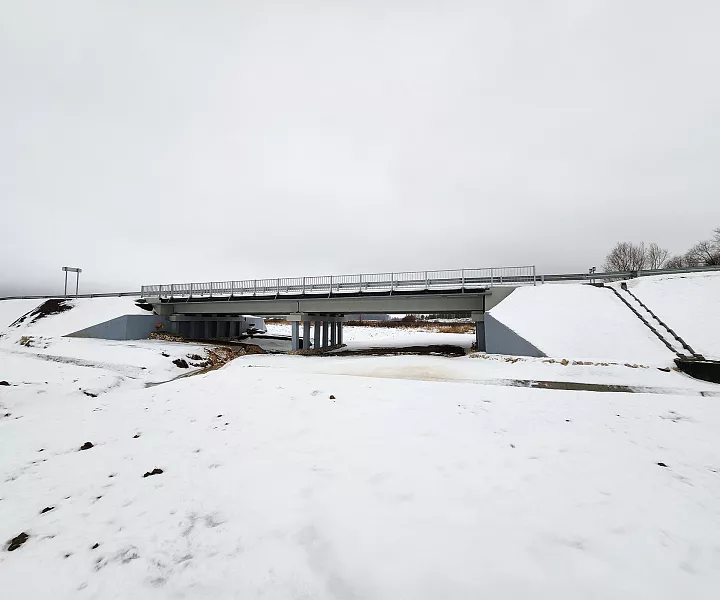 В&nbsp;Муромском районе Владимирской области обновили мост через реку Илевну