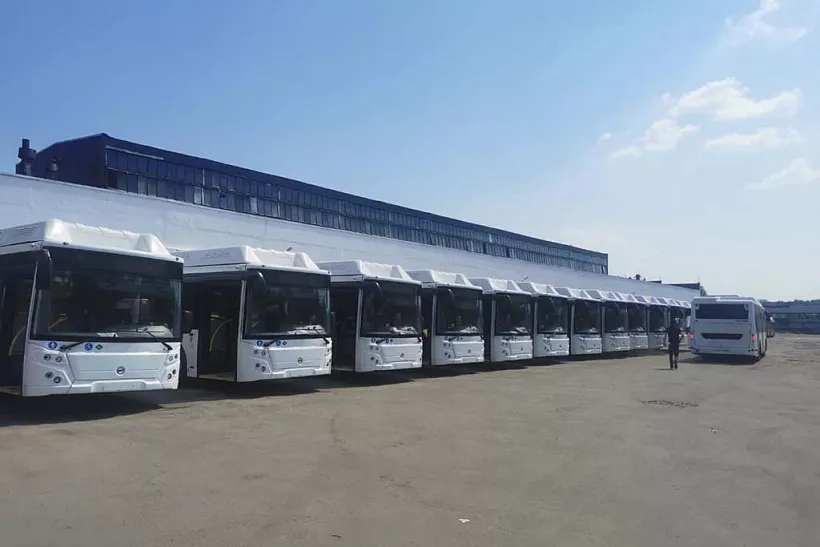 Нижний Новгород получил 20&nbsp;новых газомоторных автобусов