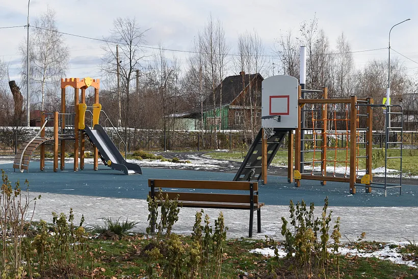 В&nbsp;поселке Привокзальном Свердловской области благоустроили сквер