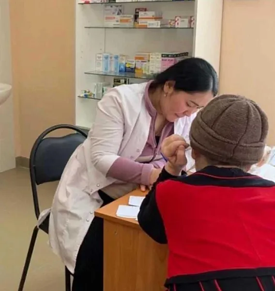 Передвижной медицинский комплекс посетил село Акжарское в&nbsp;Оренбуржье