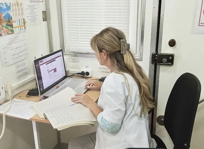 Сельчане Орловской области прошли обследование на&nbsp;передвижном маммографе