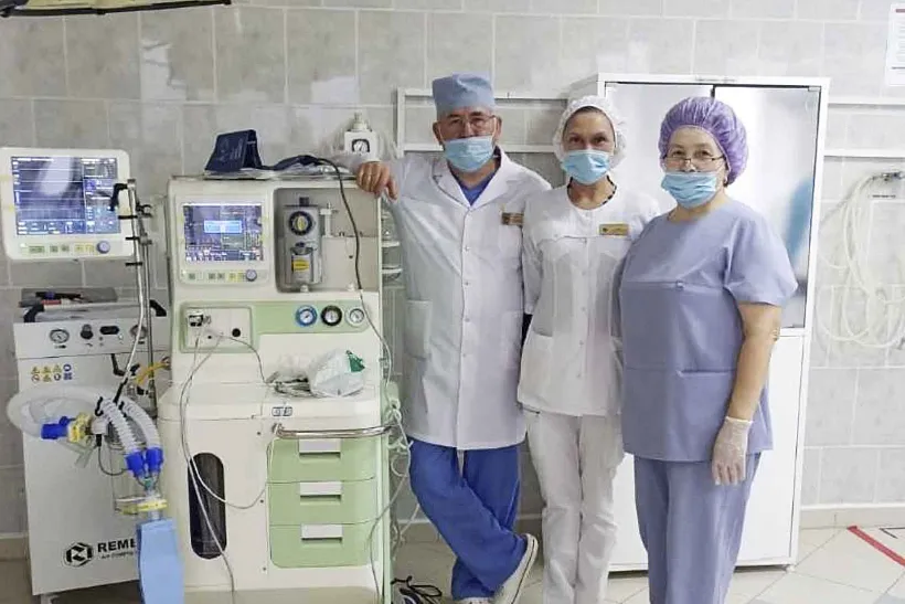 Аксубаевская больница в&nbsp;Татарстане получила передвижной наркозный аппарат