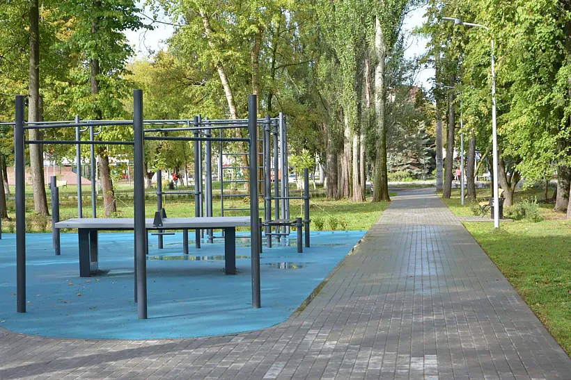 Благоустроенный сквер открылся на&nbsp;улице Гороховецкой в&nbsp;Нижнем Новгороде