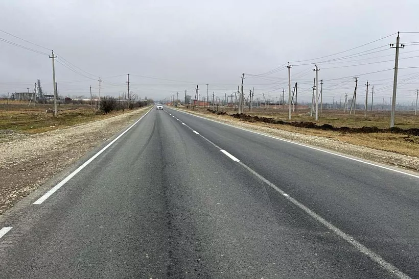 В&nbsp;Ингушетии обновили участок дороги к&nbsp;трем населенным пунктам