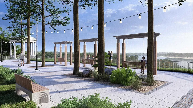 В&nbsp;Слободском Кировской области благоустроят территорию вдоль реки Вятки