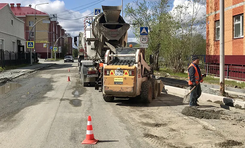 В&nbsp;Салехарде отремонтировали девять улиц