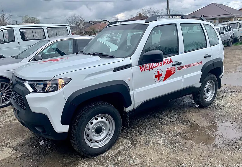 Больница Шпаковского района Ставрополья пополнила свой автопарк