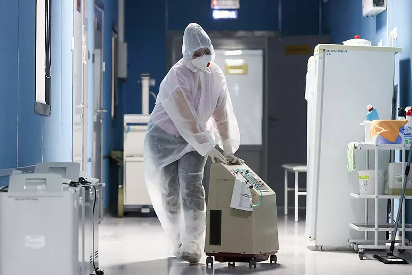В&nbsp;Екатеринбурге установили кислородную станцию для&nbsp;пациентов с&nbsp;COVID-19