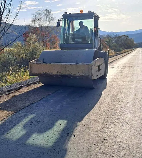 В&nbsp;Приморском крае завершают ремонт дороги Лазо&nbsp;&mdash; Заповедный