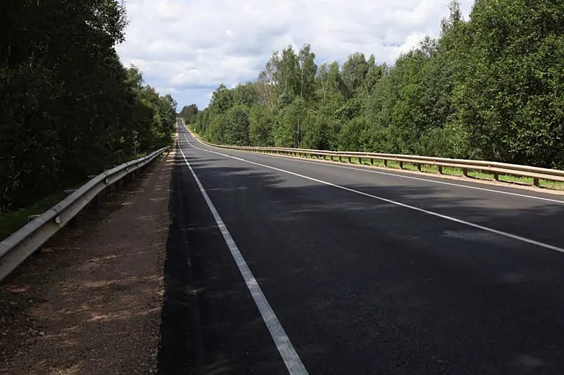 В&nbsp;Псковской области улучшили участки дороги Ольша&nbsp;&mdash; Велиж&nbsp;&mdash; Усвяты&nbsp;&mdash; Невель