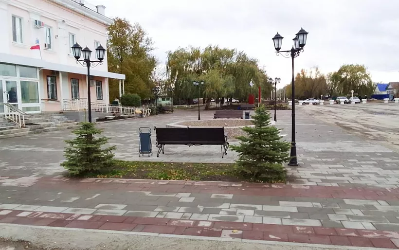 Центральную площадь благоустроили в&nbsp;саратовском селе Перелюб