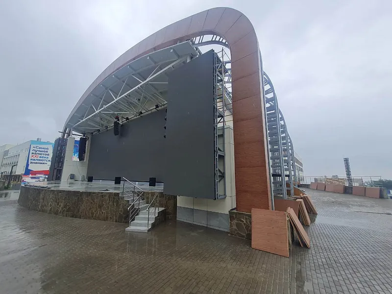 В&nbsp;Пятигорске завершается строительство амфитеатра в&nbsp;центре &laquo;Машук&raquo;