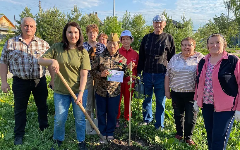 В&nbsp;городе Оса Пермского края прошла акция &laquo;Сад памяти&raquo;