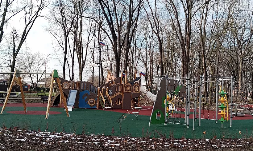 В&nbsp;поселке Совхозном на&nbsp;Кубани благоустроили зеленую зону