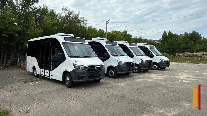 Семилукский район Воронежской области получил 5&nbsp;пассажирских микроавтобусов