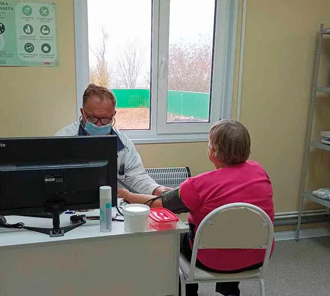 В&nbsp;Ровенском районе Саратовской области возвели два модульных медпункта