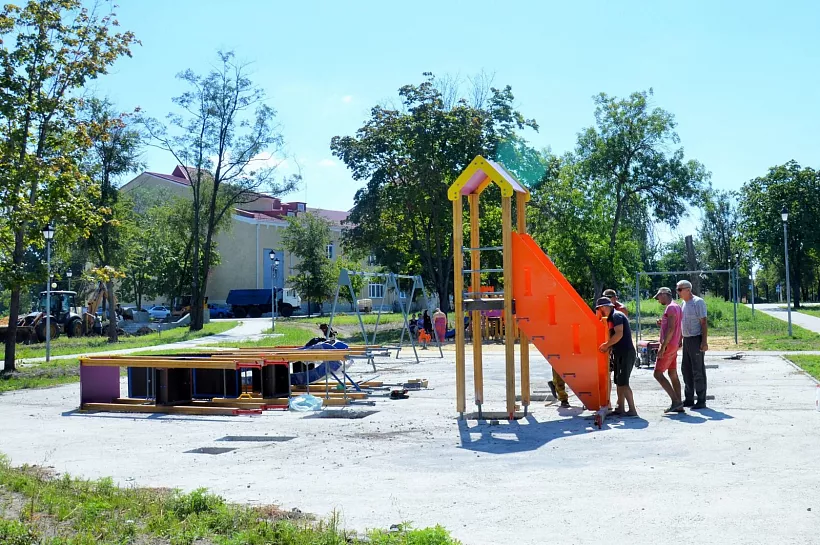 Обновление парка в&nbsp;донском городе Белая Калитва завершат до&nbsp;конца года
