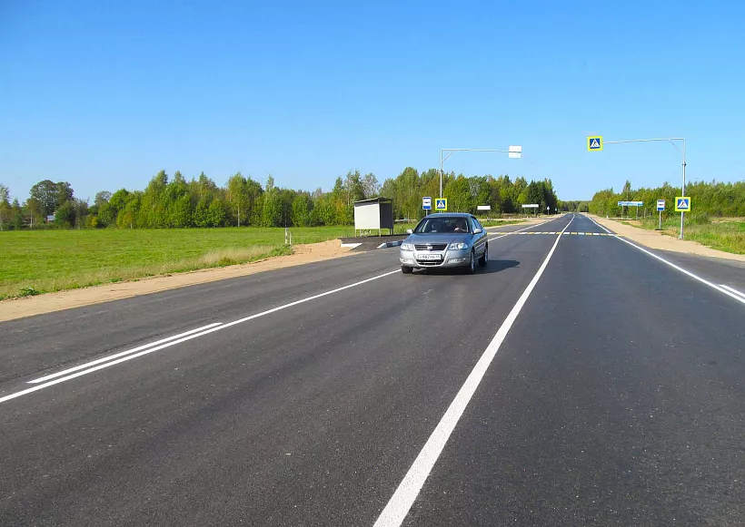 В&nbsp;Костромской области отремонтировали участок дороги Чухлома&nbsp;&mdash; Судай