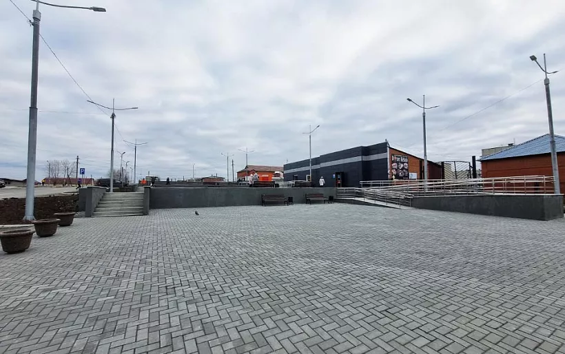 Новую территорию благоустроили в&nbsp;городе Карпинске Свердловской области