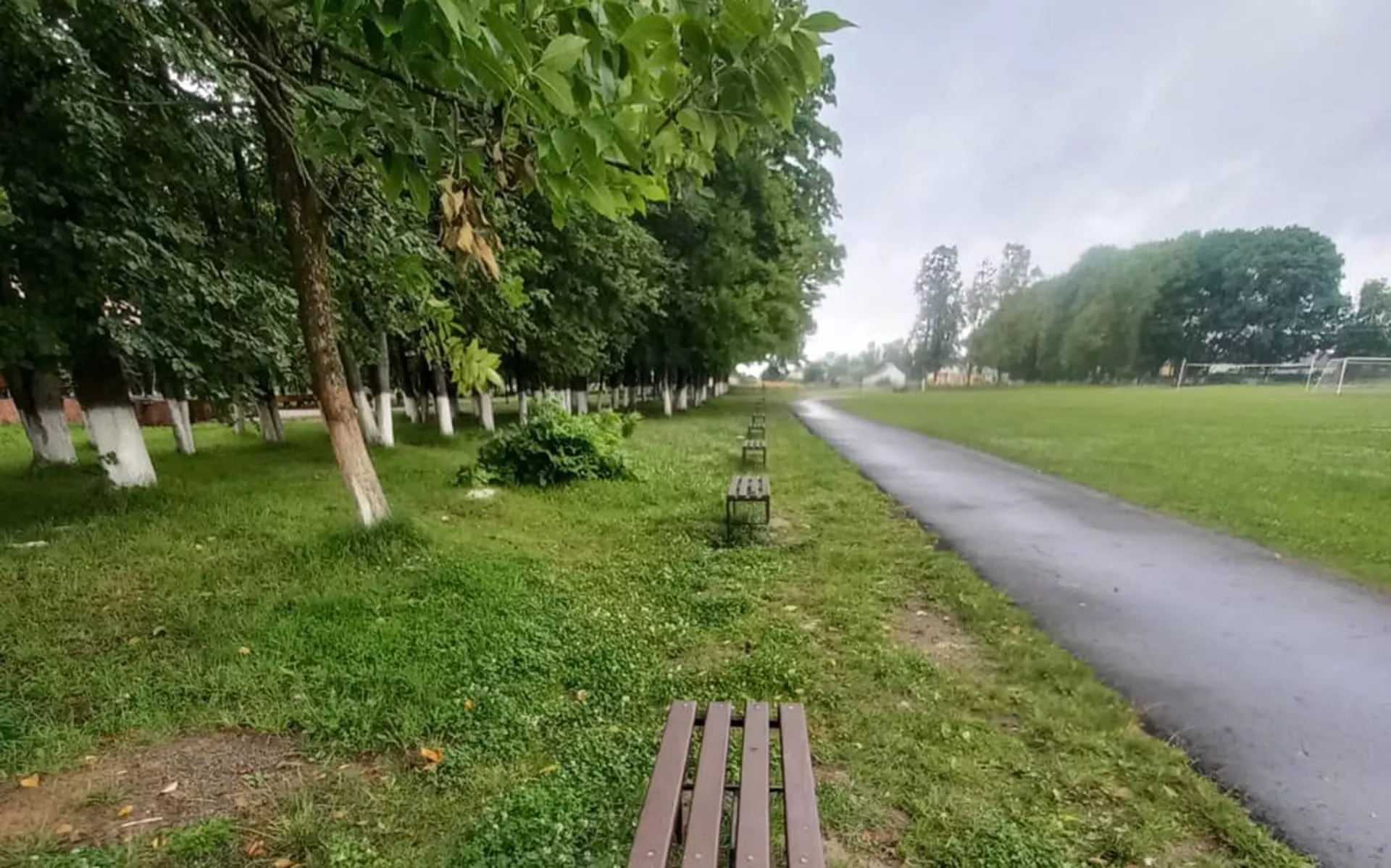 В&nbsp;брянском поселке Красная Гора завершили третий этап благоустройства парка