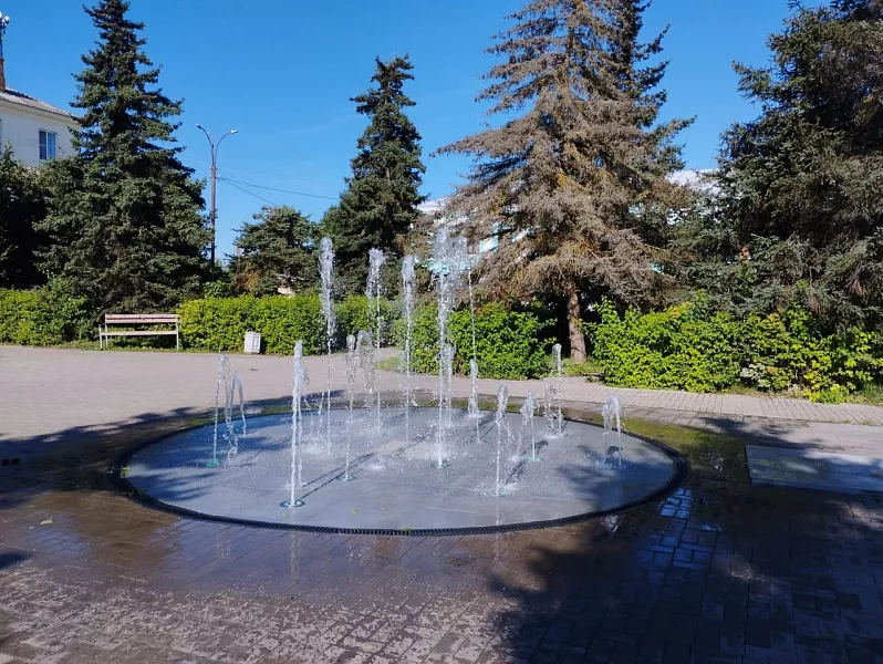 В&nbsp;Невеле Псковской области открыли сухой фонтан