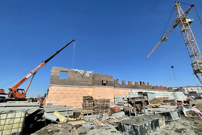 В&nbsp;Криводановке Новосибирской области ведется строительство поликлиники