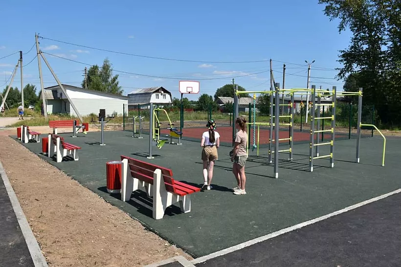 В&nbsp;поселке Рязанцево Ярославской области появилась спортивная площадка