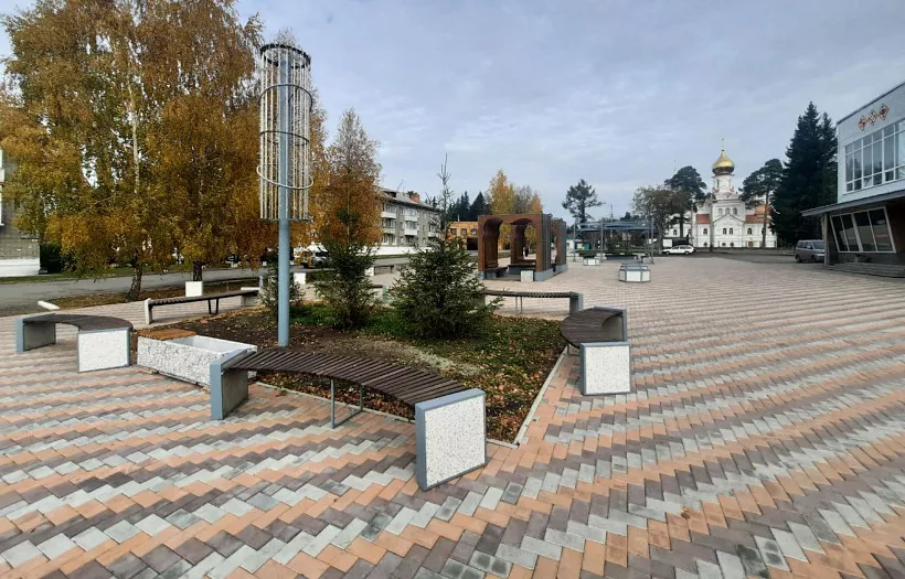 Пешеходную зону благоустроили в&nbsp;новосибирском городе Тогучине