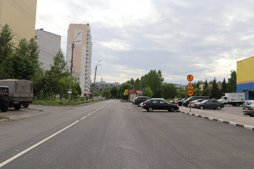 На&nbsp;улице Мыльникова в&nbsp;Курске завершается ремонт