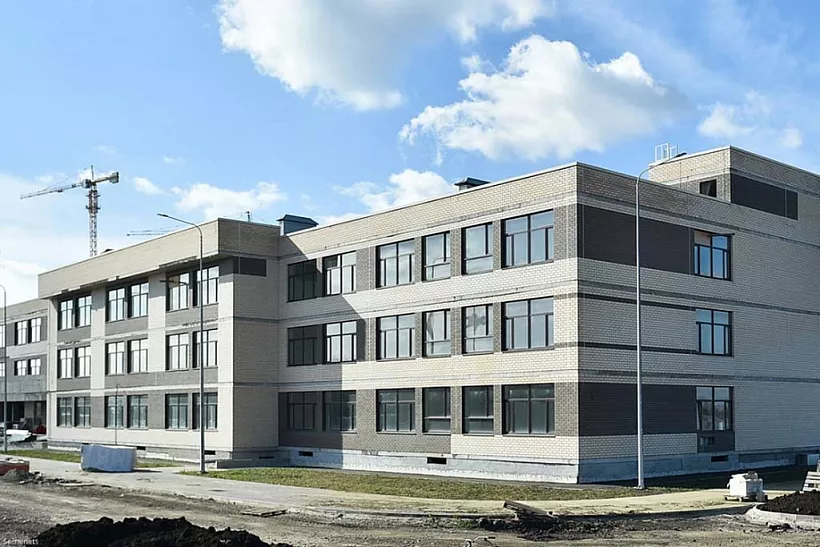 На&nbsp;Кубани завершается строительство крупнейшей в&nbsp;регионе школы