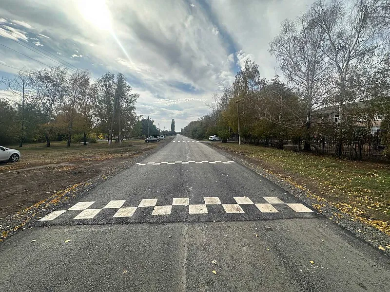 В&nbsp;селе Новоандриановка Ростовской области отремонтировали улицу Школьную