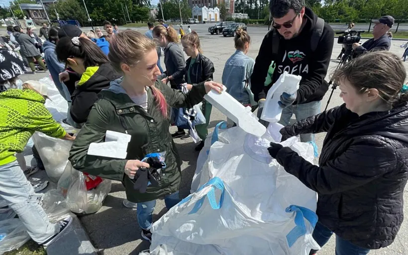 В&nbsp;Хабаровске провели акцию по&nbsp;сбору вторсырья и&nbsp;праздник &laquo;Экосредство&raquo;