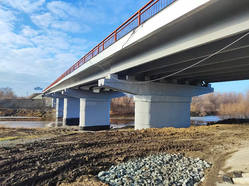 В&nbsp;Новосибирской области отремонтировали мост через реку Тартас