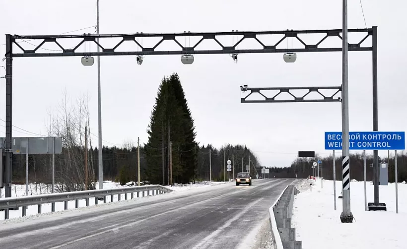 Автоматический пункт весогабаритного контроля установили под&nbsp;Владимиром