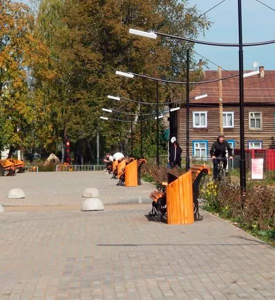 В&nbsp;поселке Куеда Пермского края обновили сквер Пограничников
