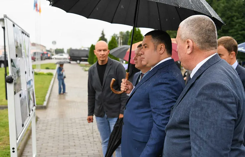 Набережную благоустраивают в&nbsp;Кашине Тверской области