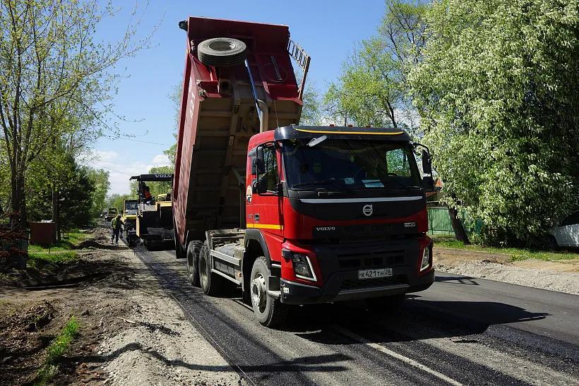 Ремонт улицы Тенистой завершается в&nbsp;Благовещенске Амурской области
